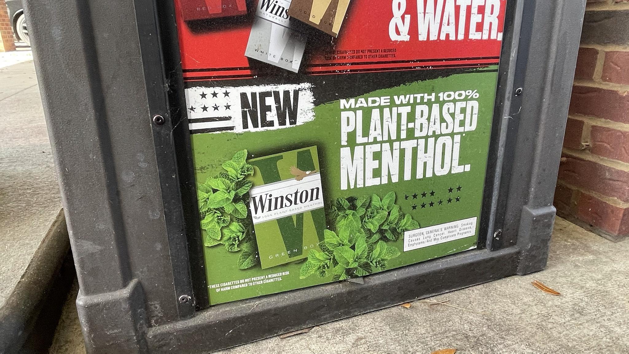 eating healthy made confusing by plant based menthols cigarettes.