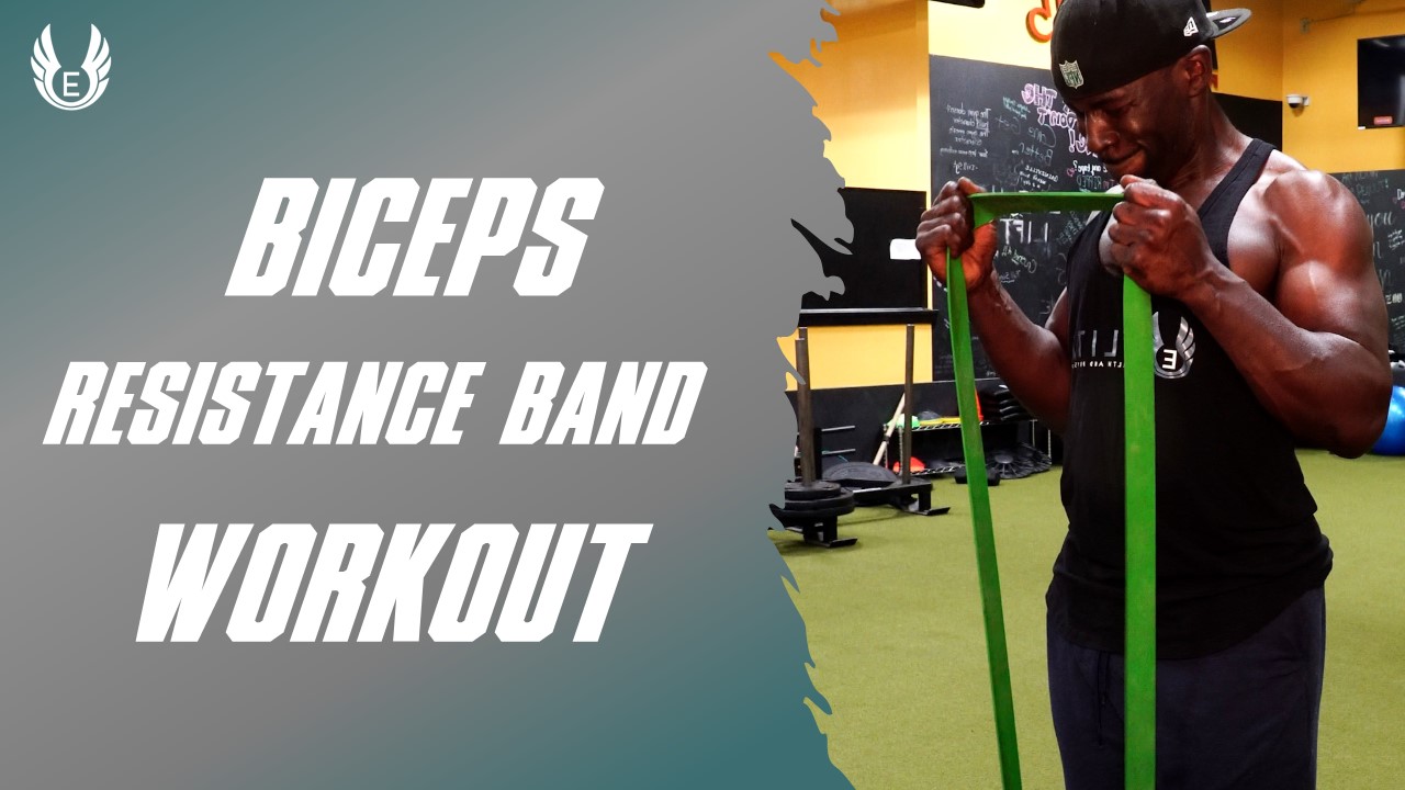 Biceps Resistance Band Workout 2