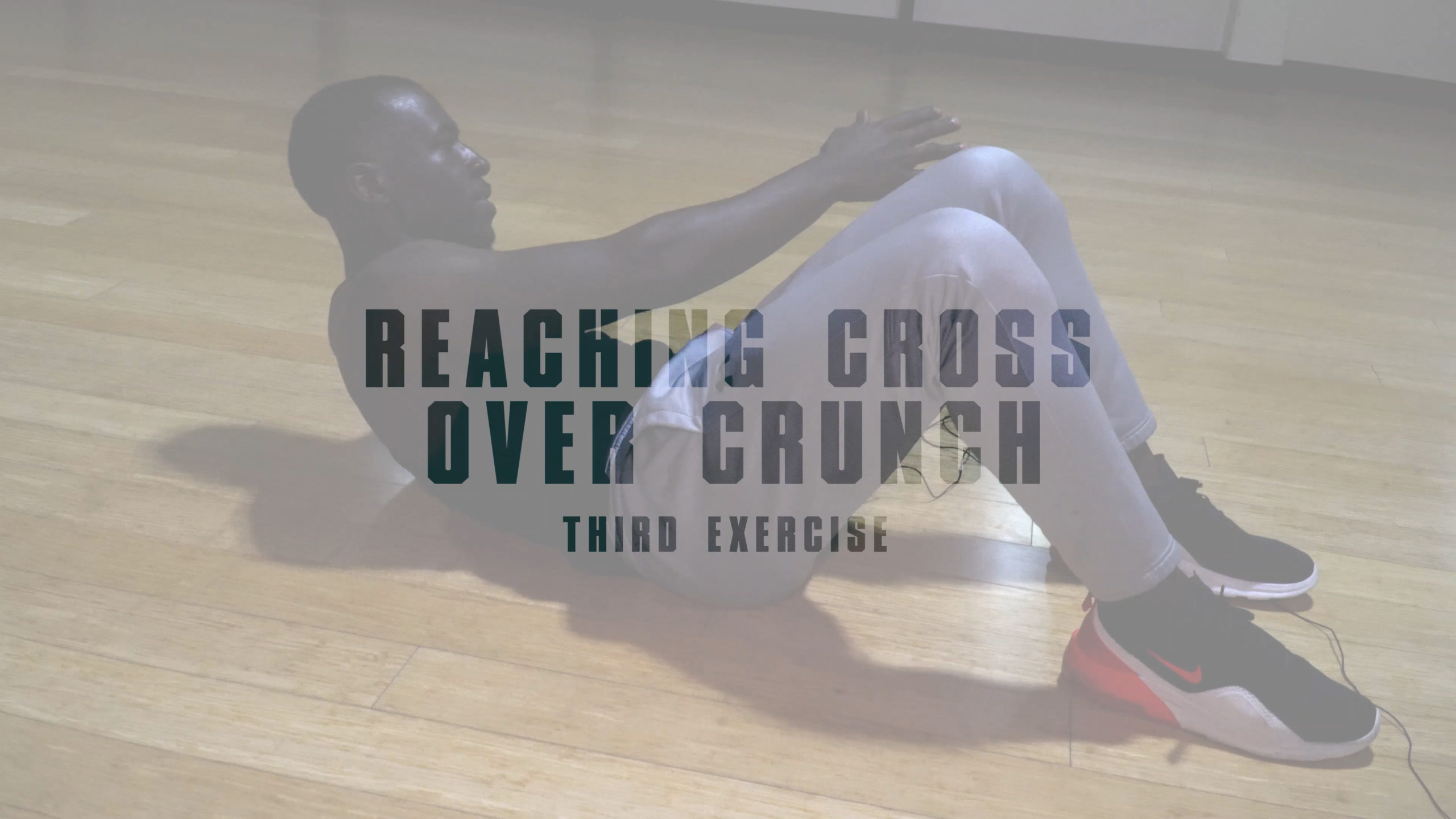 best core workouts for men reaching cross over crunch