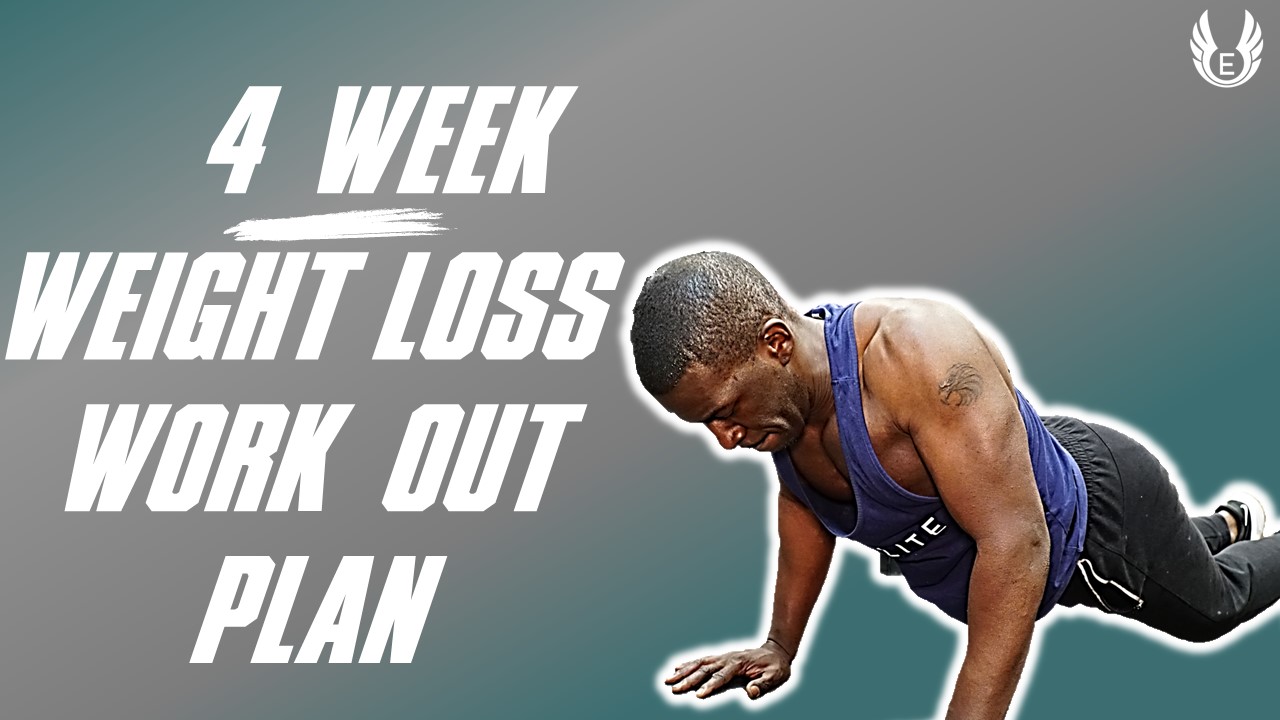 4 Week Workout Plan For Weight Loss At