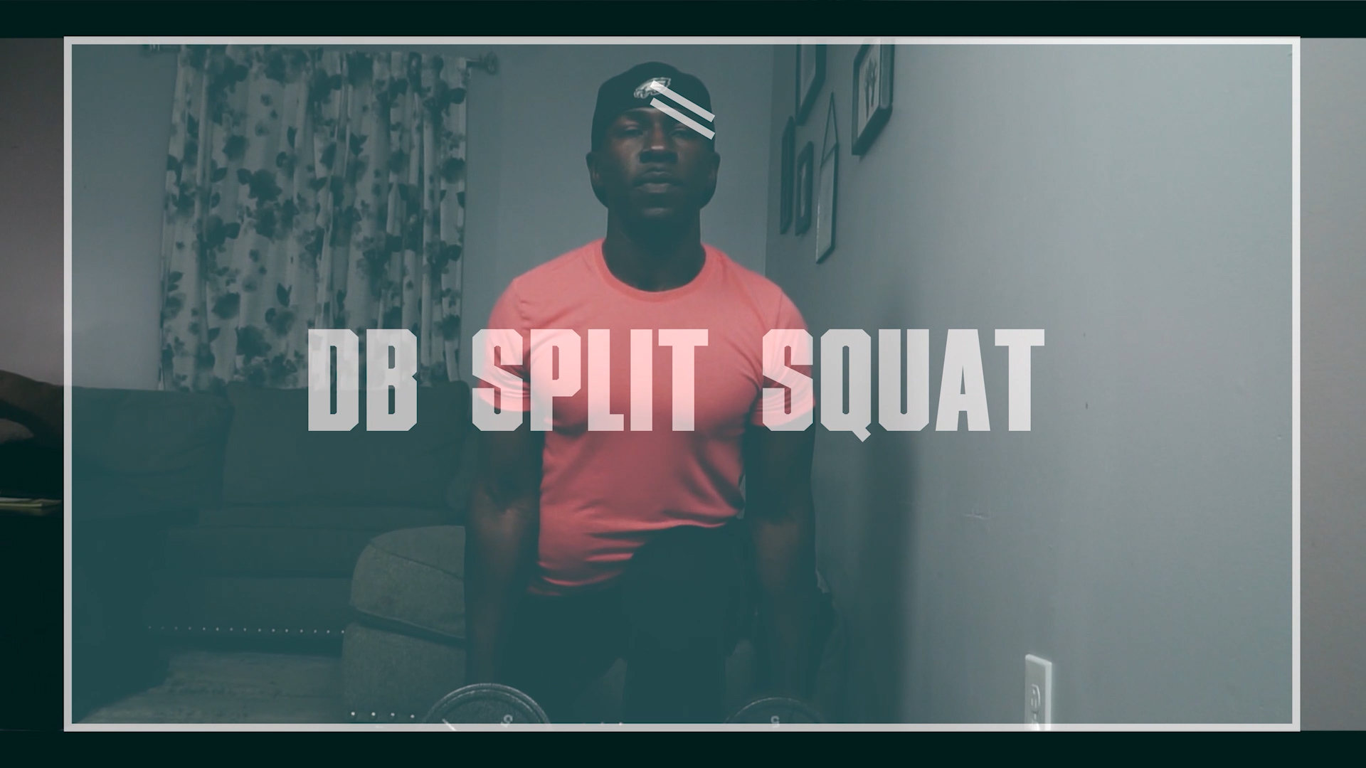 workouts for legs with dumbbells man doing dumbbell split squat